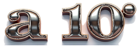 a 10 logo